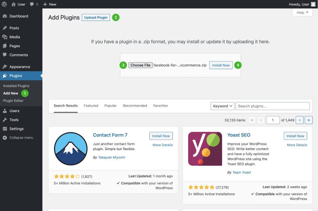 WooCommerce Facebook Plugin